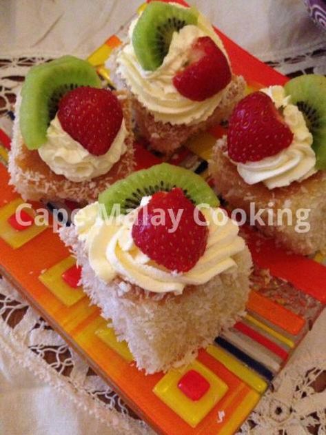 Fancies – Cape Malay Cooking & Other Delights – Salwaa Smith Malay Dessert Recipe, Snowballs Recipe, Cape Malay, Eid Ideas, Sponge Cakes, Different Cakes, Desserts Recipes, Fun Baking Recipes, Baking Tins