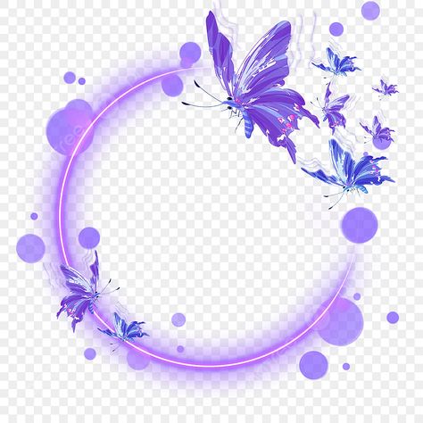 Pfp Frames Transparent, Wedding Banner Design, Butterfly Border, Princess Frame, Background Png Images, Logo Frame, Round Border, Purple Frame, Profile Frame