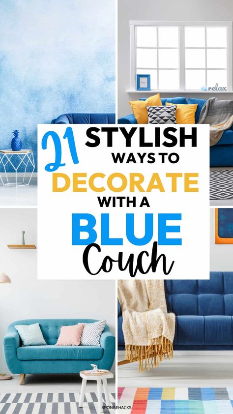 it Light Blue Couch Living Room, Light Blue Sofa Living Room, Blue Couch Decor, Blue Living Room Color Scheme, Light Blue Couches, Navy Sofa Living Room, Blue Velvet Sofa Living Room, Blue Living Room Color, Light Blue Sofa