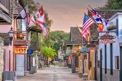 Weekend Escape, Old Fort, St Augustine Florida, Visit Florida, St Augustine, Old City, Main Street, Travel Usa, Small Towns