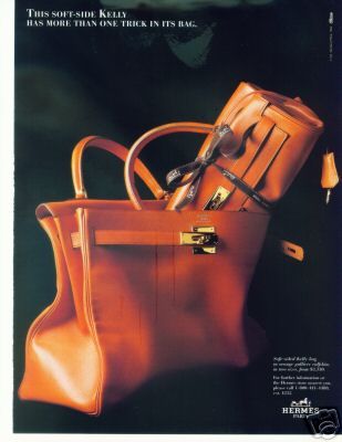 Hermès, 1991 Hermes Couture, Hermes Advertising, Hermes Lifestyle, Hermes History, Hermes Print, Hermes Sellier, Vintage Hermes Bag, Product Layout, Hermes Style