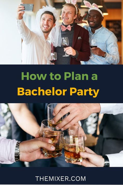 Back in the bad old days they would tie the groom naked to a street pole. Thankfully, we’ve come a long way since then. Here’s your A-Z guide to throwing an epic Bachelor party that the groom-to-be will actually enjoy! Bachelor Party Planning, Bachelorette Cocktails, Party Planning Guide, Party Catering, Simple Invitation, Surf Lesson, Party Menu, White Water Rafting, A Day To Remember