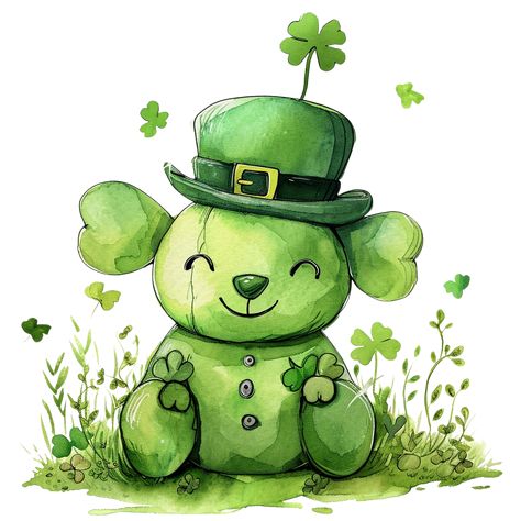 Cute Leprechaun Teddy Bear Clipart Beautiful Christmas Trees Decorated, Leprechaun Clipart, Cute Leprechaun, St Patricks Day Clipart, Snowman Clipart, Teddy Bear Clipart, Cartoon Trees, Star Clipart, Rose Clipart