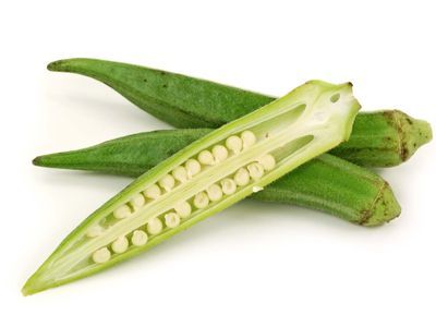 okra | Description & Uses | Britannica Lady Finger Vegetable, Okra Health Benefits, Baked Okra, Okra Benefits, Finger Image, Okra Fries, Pregnant Diet, Lower Blood Sugar, Okra