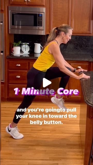 Michelle L’Heureux Wilson on Instagram: "Have an extra minute? Use your kitchen counter to get a quick core workout. Research shows that adding exercise throughout our day does help improve our overall fitness level. #coreexercises #bodyweightexercise #fitnessforwomen #fitmomsover40 #fitover50women #standingabs #homeexercise" Kitchen Counter Workout, Kitchen Exercises, Kitchen Workout, Standing Workouts, Morning Ab Workouts, Neck And Shoulder Exercises, Standing Workout, Shoulder Exercises, Good Treadmills