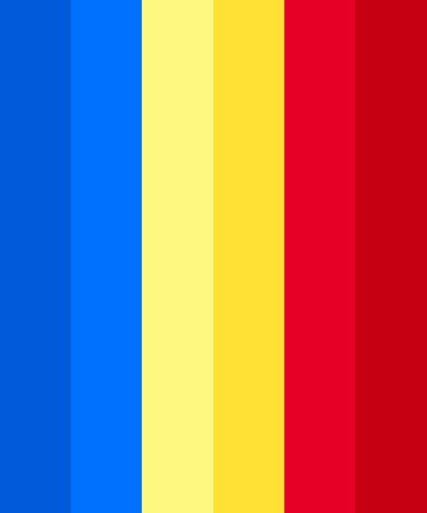 Blue Pallets, Red Color Scheme, Color Palette Challenge, Blue Color Palette, Color Palette Yellow, Red Color Schemes, Color Palette Bright, Blue Yellow Red, Design Seeds