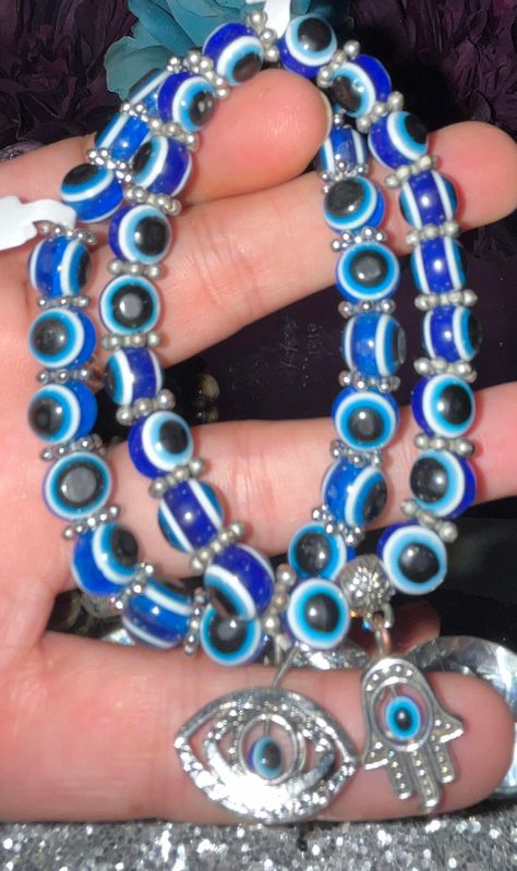 Evil Eye Colors, Protection Against Evil Eye, Color Projects, Evil Eye Amulet, Hand Symbols, Eye Bracelets, Turkish Culture, Evil Eyes, Good Karma