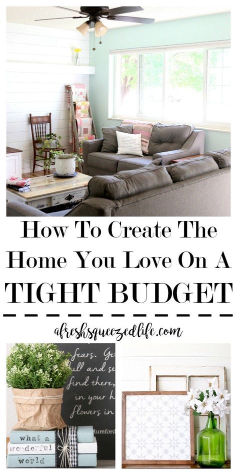 When it comes time to decorate on a budget, DIY skills and finding extra money will get your house or apartment where it needs to be.Create a home you love. HOW TO DECORATE ON A BUDGET Decorate A House, Decorate On A Budget, House On A Budget, Diy Home Decor For Apartments, Budget Interior Design, Budget Diy, Diy Home Decor On A Budget, Trendy Home, Décor Diy