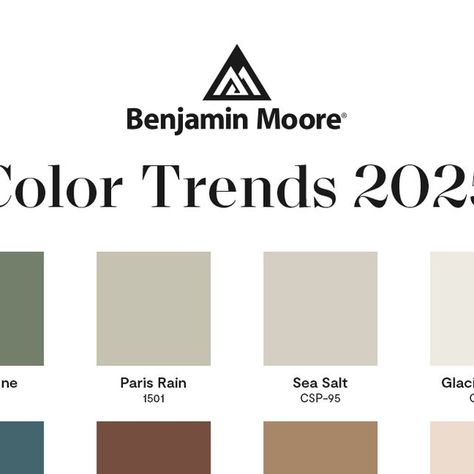 Benjamin Moore on Instagram: "Embrace the beauty of quietly colorful hues with the #ColorTrends2025 palette. Calm and confident, they invite you to consider all ends of the color spectrum, transitioning gracefully from room to room, and exuding warmth, comfort, and a sense of ease. Which one is your favorite? #BenjaminMoore #Paint #Home #InteriorDesign" Magnolia Paint Colors Kitchen, Paint Colors For Home 2025, Benjamin Moore Color Palette, Magnolia Paint Colors, Magnolia Paint, Trends 2025, Colour Trend, Benjamin Moore Colors, Kitchen Paint Colors