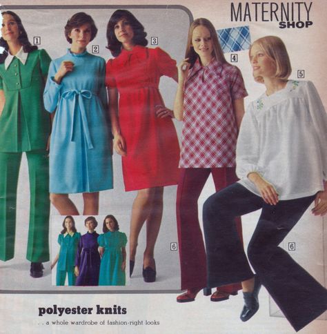 70's Maternity Catalog Fashion Modest Maternity Clothes, Vintage Maternity Clothes, Maternity Sewing Patterns, 90s Womens Fashion Hip Hop, Maternity Patterns, Maternity Sewing, Maternity Work Wear, Vintage Maternity, Fashion 1970s