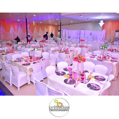 Hall Decorations For Wedding Receptions, Hall Decoration For Wedding, Event Hall Decoration, Nigerian Wedding Hall Decorations, Wedding Hall Decorations In Nigeria, Nigeria Wedding Decoration, Reception Hall Decorations, Hall Wedding Decorations, Nigerian Wedding Decor