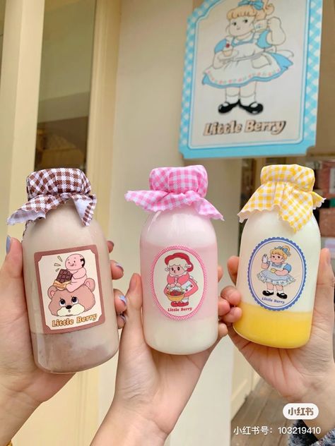 Food Business Ideas, Cafe Shop Design, Cute Snacks, Pretty Drinks, Bakery Shop, Food Packaging Design, Beverage Packaging, Kawaii Food, Cute Desserts