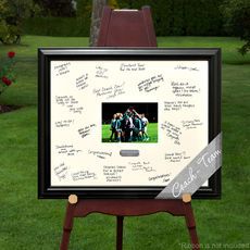 Personalized Celebration Coach/Team Signature Frame Soccer Certificate And Ribbon Picture Frame, Signature Picture Frame, Laser Engraved Wedding, Engraved Picture Frames, Coaching Teachers, Baseball Party, Team Coaching, Picture Engraving, Senior Gifts