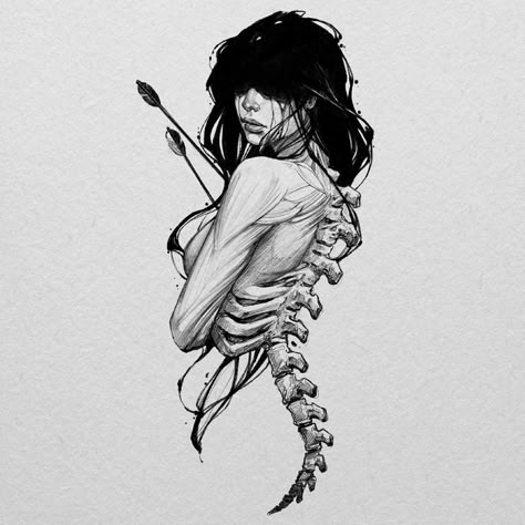 The beginning of the end Tato Flash, More Tattoo, Arte Peculiar, Zodiac Tattoo, Simple Tattoo, Dark Art Tattoo, Tattoo Art Drawings, Dark Art Drawings, Dark Tattoo