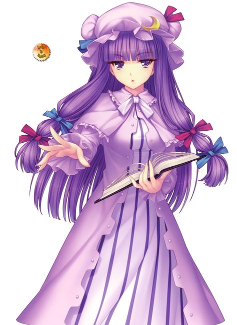 Patchouli Knowledge, Japanese Calendar, Touhou Anime, Strange Events, Shades Of Violet, Anime Hair, Kuroko No Basket, First Game, Cute Images