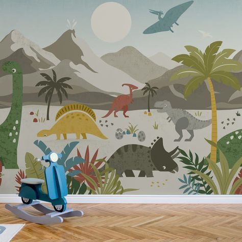 Dinosaur theme bedroom