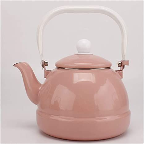 Aesthetic Tea Kettle, Tea Kettle Aesthetic, Cute Tea Kettle, Cute Kettle, Enamel Kettle, Vintage Tea Kettle, Enamel Teapot, Pretty Coffee, Whistling Tea Kettle