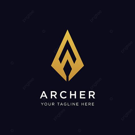 Archer Logo Design, Artemis Logo, Archer Logo, Western Esotericism, Pe Logo, Es Logo, Archery Logo, Masculine Logo, Ak Logo