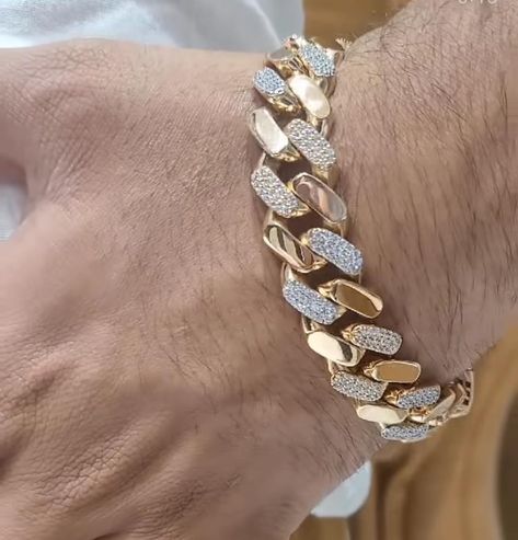 Mens Braclets Gold, Mens Rose Gold Bracelet, Men Diamond Bracelet, Diamond Bracelets For Men, Men Gold Bracelet, Mens Bracelet Gold, Gold Bracelets For Men, Mens Bracelet Gold Jewelry, Man Gold Bracelet Design