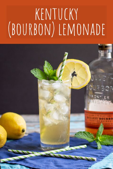 Bourbon Lemonade, Homemade Lemonade Recipes, Lemonade Cocktail, Bourbon Drinks, Beach Drinks, Lemonade Recipe, Kentucky Bourbon, Homemade Lemonade, Home Brewing Beer