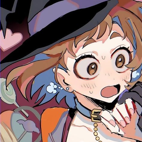 Ochaco And Toga, Matching Pfps Halloween, Pfps Halloween, Cute Halloween Pfp, Halloween Duos, Duos Icons, Anime Halloween, Ochako Uraraka, Halloween Icons