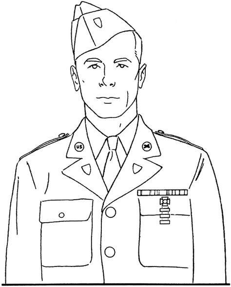 **FREE ViNTaGE DiGiTaL STaMPS**: Free Vintage Digital Stamp - Military Guy Uniform Drawing, Army Dress Uniform, Stamp Drawing, Drawing Man, Army Drawing, Army Dress, Flag Coloring Pages, Military Drawings, Coloring Pages Inspirational