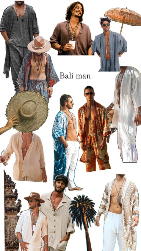 Chic Outfits Men, Ibiza Outfit, Coachella Fits, Kurta Men, Ibiza Outfits, Ibiza Fashion, Coachella Outfit, Boho Chic Outfits, Men Fashion Casual Outfits