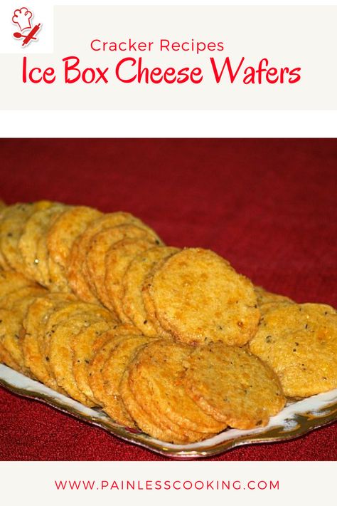 Sesame Cheese Crackers, Imperial Cheese Crackers, Recipe For Crackers, Cheddar Cheese Crackers, Cracker Recipes Homemade, Cheese Crackers Homemade, Savory Crackers Recipe, Cheese Wafers Recipe, Cheese Wafers