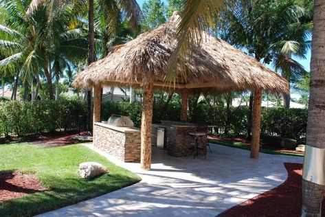 Mexican Palm Tree, Hut Ideas, Backyard Entertainment, Tiki Signs, Beach Backyard, Tiki Lounge, Outdoor Patio Space, Tiki Hut, Backyard Entertaining