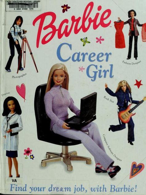 Barbie : career girl : Dorling Kindersley, Inc : Free Download, Borrow, and Streaming : Internet Archive Barbie Journal, Barbie Movie Barbie, Pink Pride, 2000 Barbie, Career Girl Daily, Career Books, Barbie Books, Open Library, Kate Olsen