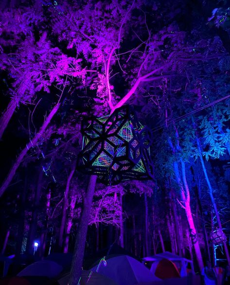 Psychedelic art found at a local music festival #psychedelic #art #trippy #musicfestival #festivalart #rave #wook #woods #neon #glowdecoration #camping #abstract #abstractart