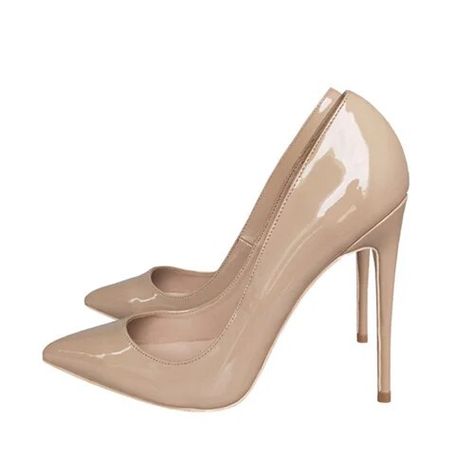 VCshoes Shoes Woman High Heels Pumps 12cm Tacones Pointed Toe Stilettos Talon Femme Ladies Wedding Shoes Black QKOU004 Black-12cm-4 Yellow High Heels, Shoes Nude, Wedge Heel Sneakers, Party High Heels, Extreme High Heels, Round Toe Shoes, Nude Pumps, Womens Summer Shoes, Womens Wedding Shoes