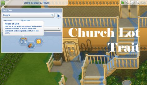 This is a lot trait that adds some church buffs to your sims upon entering and exiting. DOWNLOAD Sims Traits, Sims Cheats, Sims 4 Jobs, Sims Memes, The Sims 4 Lots, Sims 4 Cheats, Sims 4 Traits, Sims 4 Cas Mods, The Sims 4 Skin