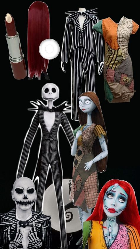 Nightmare Before Christmas Couple, Couple Costume, Christmas Couple, Couples Costumes, Nightmare Before, Nightmare Before Christmas, Before Christmas, Halloween Costumes, Halloween