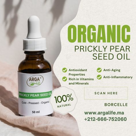 Prickly pear seed oil, also known as cactus seed oil or Barbary fig seed oil, is derived from the seeds of the prickly pear cactus fruit. It has gained popularity in recent years for its numerous skincare and health benefits. Here are some of the potential benefits of prickly pear seed oil: Moisturizing: Prickly pear seed oil is rich in fatty acids, especially linoleic acid, which helps to moisturize and soften the skin. It's a light oil that absorbs quickly without leaving a greasy residue.... Prickly Pear Seed Oil, Cactus Fruit, Cactus Seeds, Pear Fruit, Pear Cactus, Prickly Pear Cactus, Linoleic Acid, Prickly Pear, Amazon Products