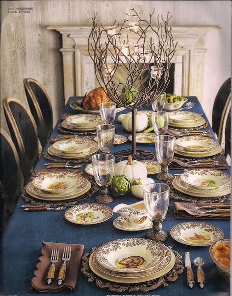 Thanksgiving Table Setting Inspiration | Southern State of Mind Spode Tablesettings, Spode Thanksgiving Tablescapes, Nantucket Thanksgiving, Spode Delamere Tablescape, Woodland Spode Tablescape, Elegant Thanksgiving Table, Spode Woodland Tablescape Thanksgiving Table, Turkey Plates, Spode Woodland