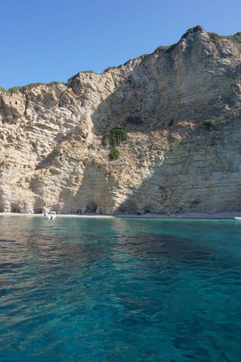 Paradise Beach Corfu Guide: Greece's Best Beach - SSW. Good Beach Captions, Boating License, Beach Captions, Paradise Beach, Unique Beach, Greece Islands, Secret Beach, Beautiful Sites, Island Getaway