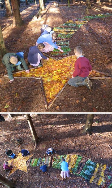 Playing In The Woods, Outdoor Playscapes, Forest School Activities, Outdoor Play Spaces, Nature School, Outdoor Education, Natural Playground, Outdoor Classroom, School Garden