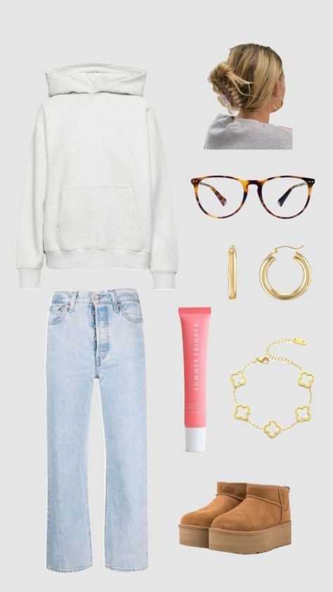 clean girl winter fit ❄️🎀 Clean Girl Winter, Outfit Shuffles, Basic Girl Outfit, Winter Fit, Outfit Inspo Casual, Trendy Outfits For Teens, Casual School Outfits, Cute Outfits For School, Cute Preppy Outfits