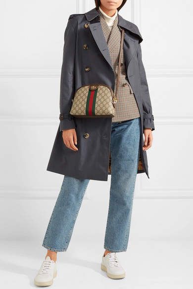 Gucci Ophidia Bag Outfit, Camera Bag Outfit, Gucci Ophidia Bag, Burberry Jeans, Trench Coat Outfit, Burberry Outfit, Bag Outfit, Gucci Ophidia, Burberry Trench Coat