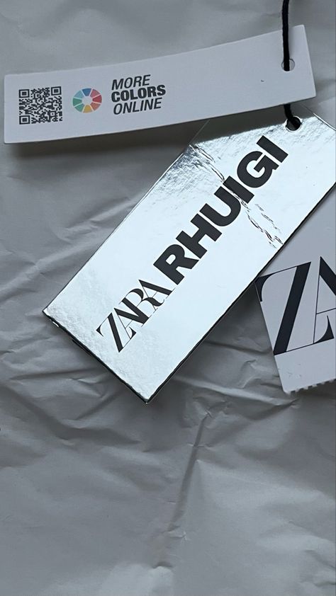 Zara x Rhuigi Tag Cards Against Humanity, Zara, Tags, Color