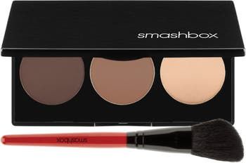 Step By Step Contour Kit | Nordstrom Smashbox Contour Kit, Step By Step Contouring, Best Contouring Products, Highlighter And Bronzer, How To Apply Blush, Face Palette, Contour Kit, Contour Palette, Makeup For Beginners