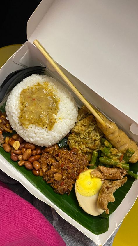 Bali Food, Gado Gado, Rice Box, Indonesian Food, Snap Food, Aesthetic Food, Nom Nom, Bali, Good Food