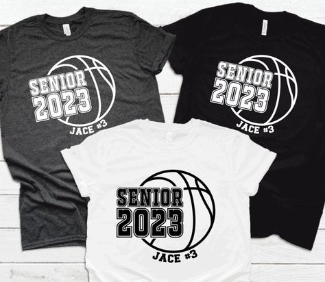 Thanks for the great review Erica N. ★★★★★! https://etsy.me/3uzvHos #basketballseniortee #basketballseniornight #custombasketballshirt #basketballsenior2023 #custombasketballgift #giftforher #giftforhim Basketball Senior Night Gifts, Basketball Senior Night, Basketball Girlfriend, Senior Night Gifts, 18th Bday, Personalized Basketball, Senior Shirts, Trending Items, Basketball T Shirt