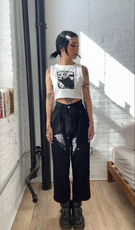 Meg Murayama, Stunning Tattoos, French Tattoo, Edgy Streetwear, Drawing Styles, Looks Street Style, Mode Inspo, Edgy Outfits, Mode Inspiration