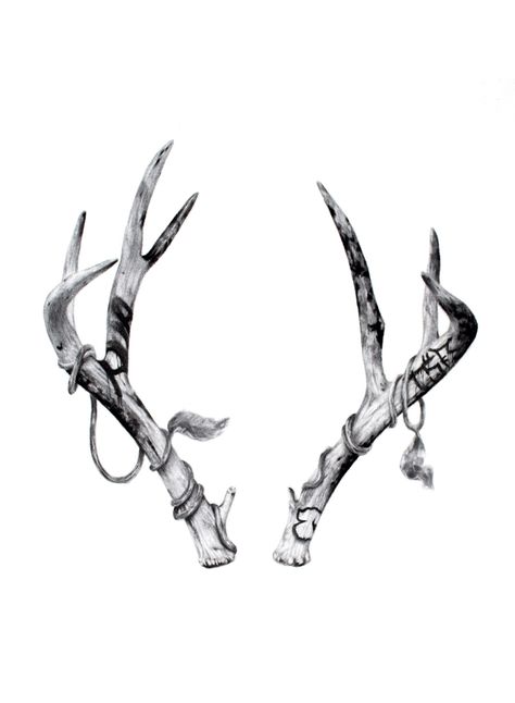 Antler tattoo idea Deer Antler Tattoos, Side Back Tattoos, Geometric Tattoo Hand, Antler Tattoos, Antler Tattoo, Deer Skull Tattoos, Stag Tattoo, Hunting Tattoos, Mini Mundo