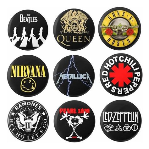 Band Badges, Vinyl Record Art Ideas, Rock Aesthetic, Band Stickers, Vinyl Record Art, Cd Art, Record Art, Collage Phone Case, Music Stickers