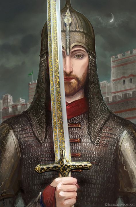 Mehmed the Conqueror's Sword by Elveo #FatihSultanMehmed #İstanbul #Osmanlı #tarih #fatihsultanmehmed #osmanlı #padişah #istanbul #fetih #fetih1453 #constatinople Mehmed Ii, Turkish Painting, Mehmed The Conqueror, Empire Quotes, Empire Clothing, Empire Wallpaper, Fall Of Constantinople, Empire Ottoman, Turkish Decor