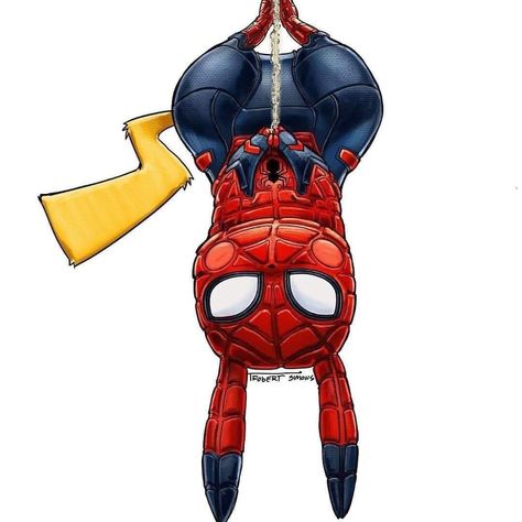 #Pokemon #marvel Pikachu Costume, Marshmello Wallpapers, Spiderman Tattoo, Pikachu Drawing, Pokemon Eevee Evolutions, Spiderman Drawing, Pikachu Art, Hybrid Art, Pikachu Wallpaper