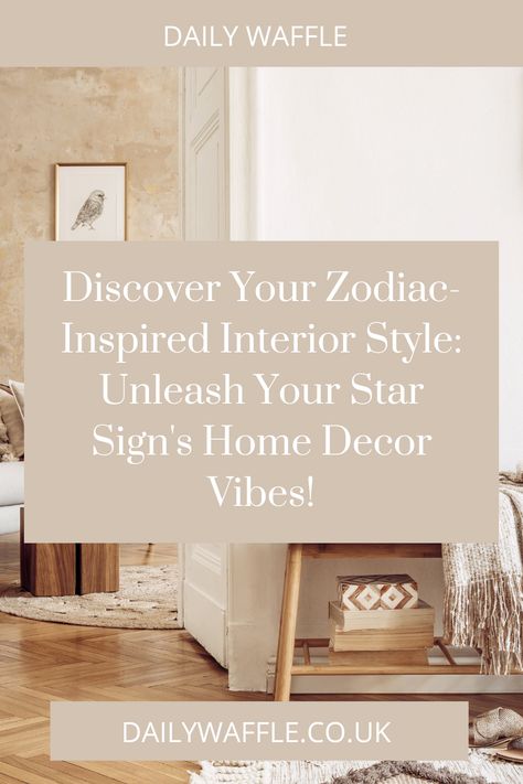 Discover your unique interior style based on your star sign! Unleash the zodiac's influence on your home decor and create a space that truly reflects your personality. Dive into the world of interior style and let your star sign guide your design choices. Get inspired today! ✨🏠 #InteriorStyle #Zodiac #StarSign #HomeDecor #GetInspired Dark Color Palette, Pastel Colour Palette, Earth Signs, World Of Interiors, Star Sign, Colour Schemes, Interior Design Styles, Star Signs, Colour Palette